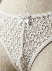 Mystic lace bra set