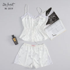 Shiny day satin set