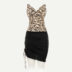 قمة نمر مع تنورة