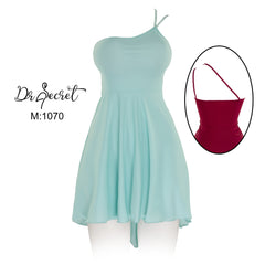 فستان كتف واحد مبهج