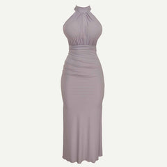 فستان ضيق بدون ظهر