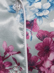 Royal Bloom Satin Set