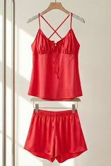 Soft Glow Satin Set