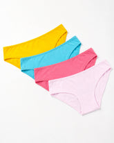 Soft Cotton Bikini 4-Piece Set-XL