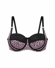 Classic Leopard Balcony Bra
