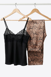Dr. Secret Lace & Satin Set
