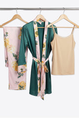 floral pajama set