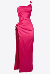Charming Long Satin Dress