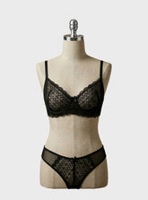 Mystic lace bra set