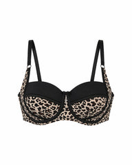 Classic Leopard Balcony Bra