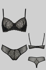 Mystic lace bra set