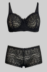 classic lace bra set