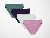 Soft Cotton Bikini 4-Piece Set