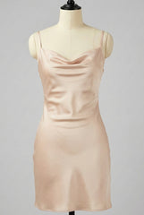 Charming Satin Dress