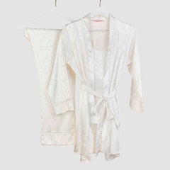 Basic satin pj - 3 pcs