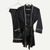 Basic satin pj - 3 pcs