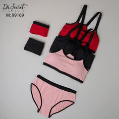 feminine bra set