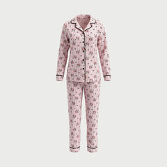 Pink Panda Pajama Set