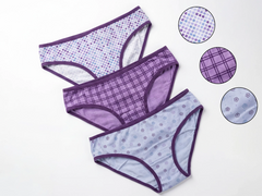 Floral Cotton Bikini 3-Piece Set- XXL
