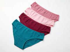 Soft Cotton Bikini 4-Piece Set-L