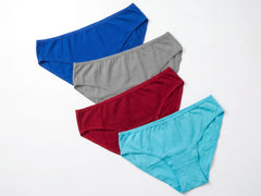 Soft Cotton Bikini 4-Piece Set-XXXL