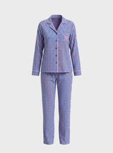 Cozy Plaid Pajama Set