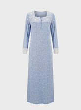 Elegant Floral Home Abaya