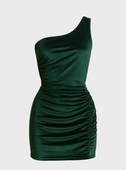 فستان العطلة المخملي