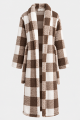 Cozy Mocha Long Robe