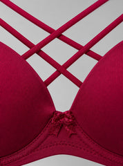 Cross Charm Bra