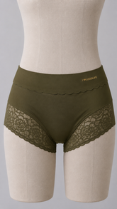 Scarlet Blossom Lace Brief