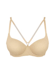 Crystal Strap Push-Up Bra