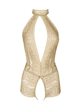 Lace Tie-Up Bodysuit