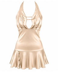 Satin Mini Dress