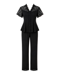 Lace Elegance Lounge Set