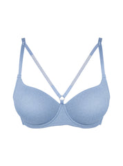 Crystal Strap Push-Up Bra