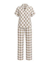 Midnight Check Pajama Set