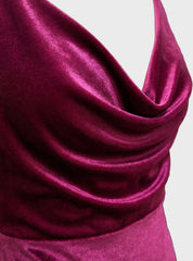 Velvet Bodycon Mini Dress
