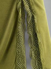 Olive Lace Lounge Set