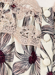 Floral Grace Abaya