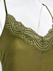 Olive Boho Night Set