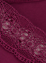 Velvet Berry Lounge Dress