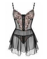 Floral Corset Babydoll