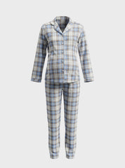 Maternity Check Pajama Set