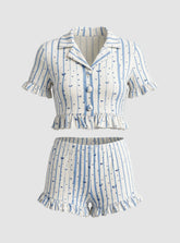 Sweet Stripe Pajama Set