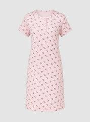 Soft Bloom Lounge Dress