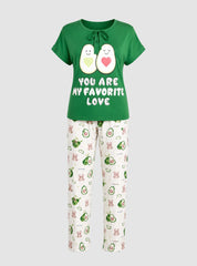 Avocado Love Pajama Set