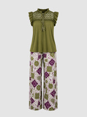 Olive Charm Pajama