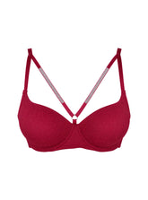 Crystal Strap Push-Up Bra