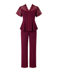 Lace Elegance Lounge Set